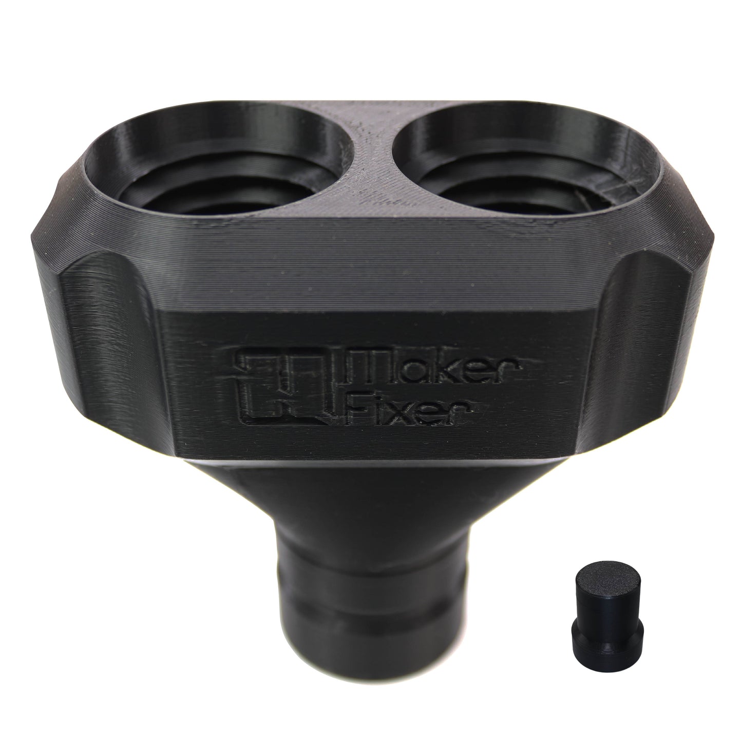 Dual 32mm/38mm Universal Hose Connector Tool Y Splitter Compatible With DeWalt AirLock DWV9000