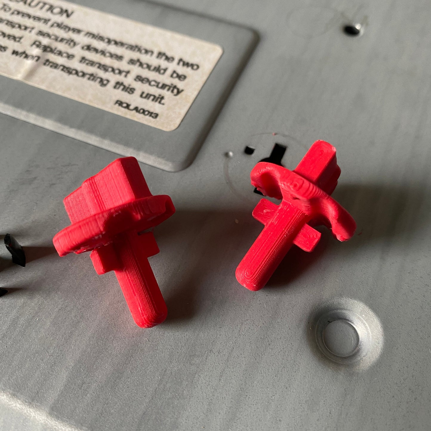 Transport Screws for Technics SL-PJ28 SL-PJ27 SL-PJ26 Cd Player 3D Printed