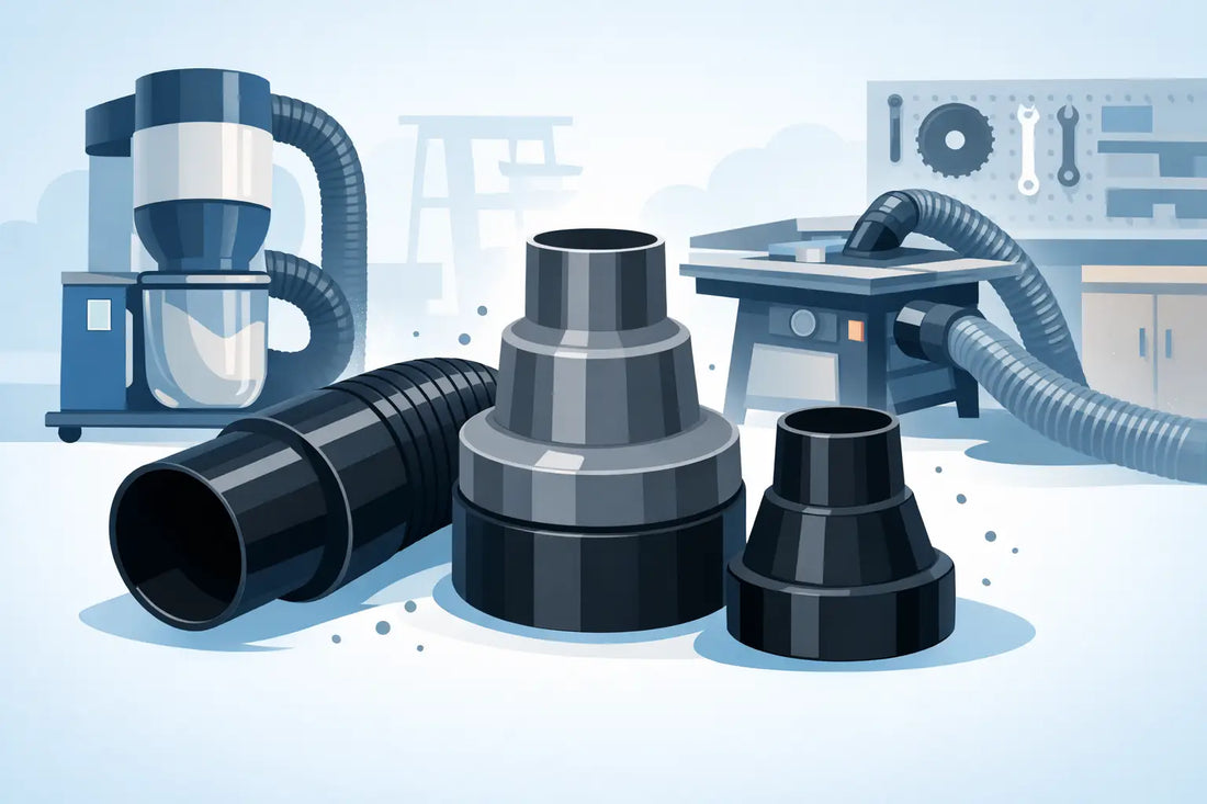 Best Dust Hose Reducers for Workshop Fit