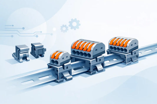 Best 35mm DIN Rail Clips for Wago Connectors