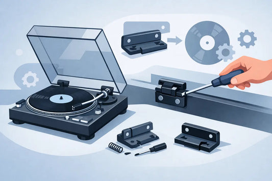 How to Replace Technics Turntable Lid Hinges