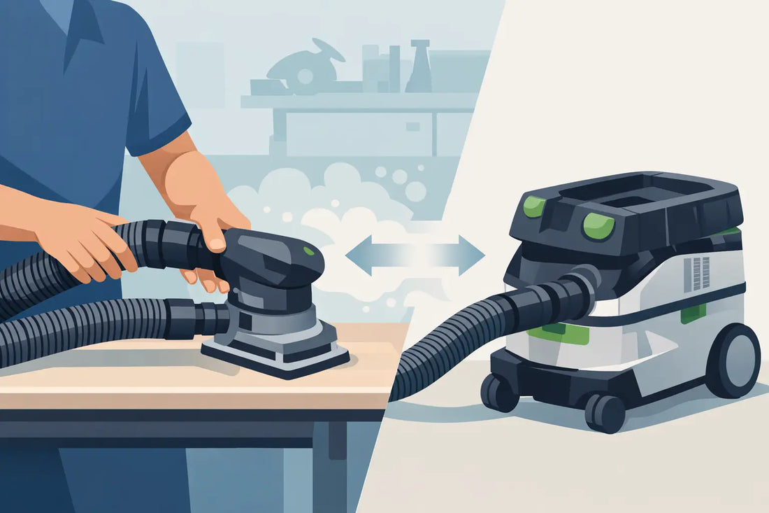 How to Fit Dust Extractor Hose Properly