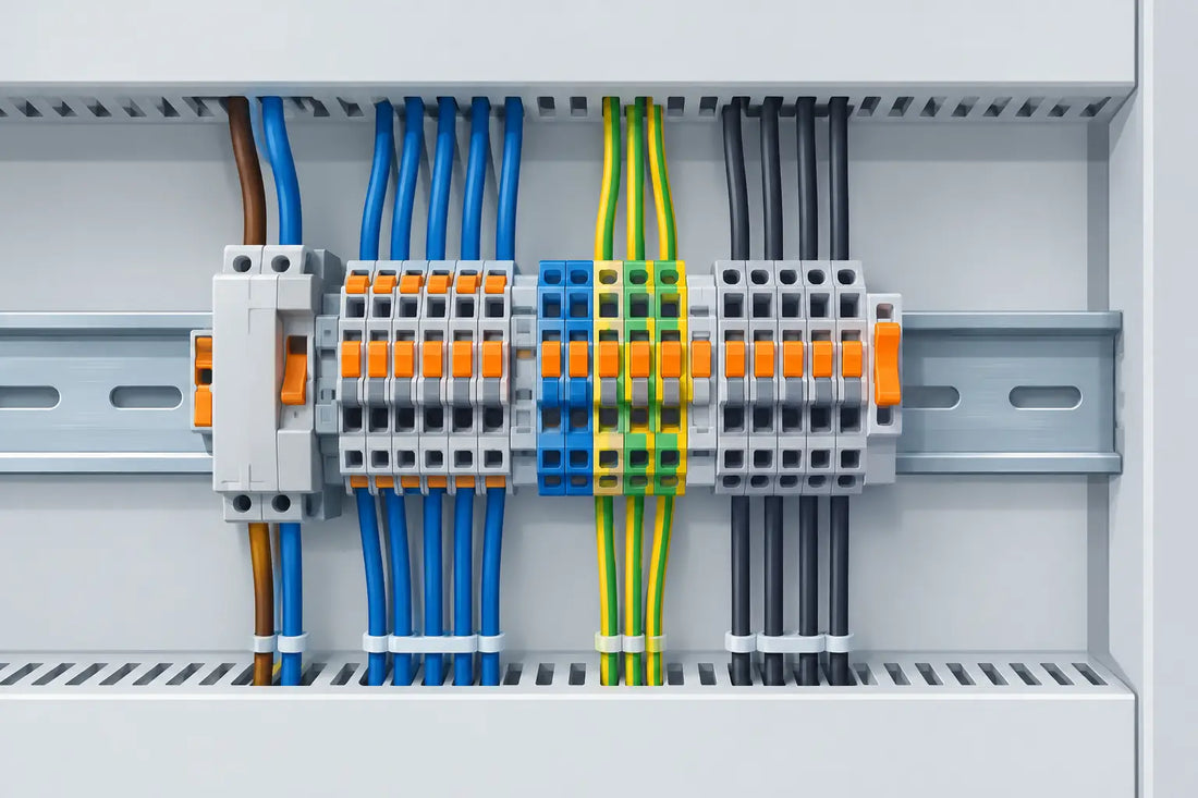 A Wago Panel Example for Tidy DIN Rail Wiring
