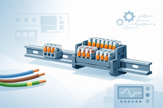 When Is a Wago Holder Needed on DIN Rail?