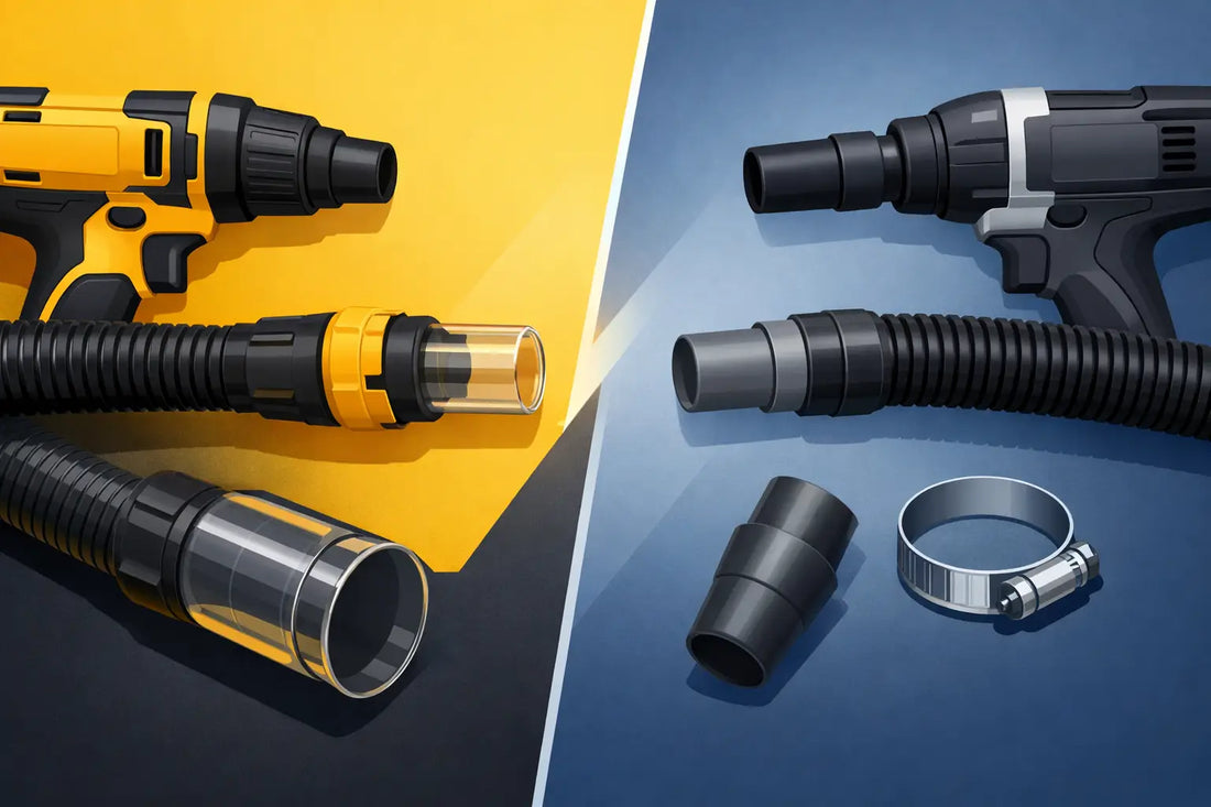 DeWalt AirLock vs Standard Fittings