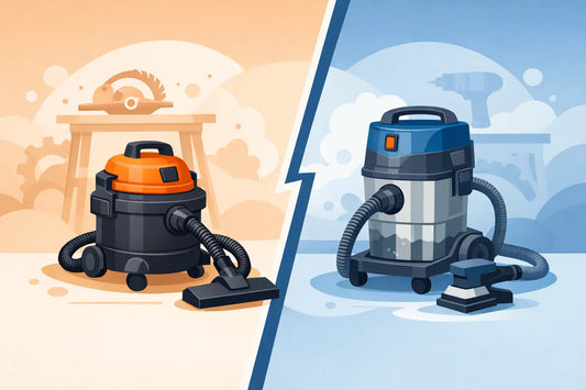 Shop Vacuum vs Dust Extractor Explained