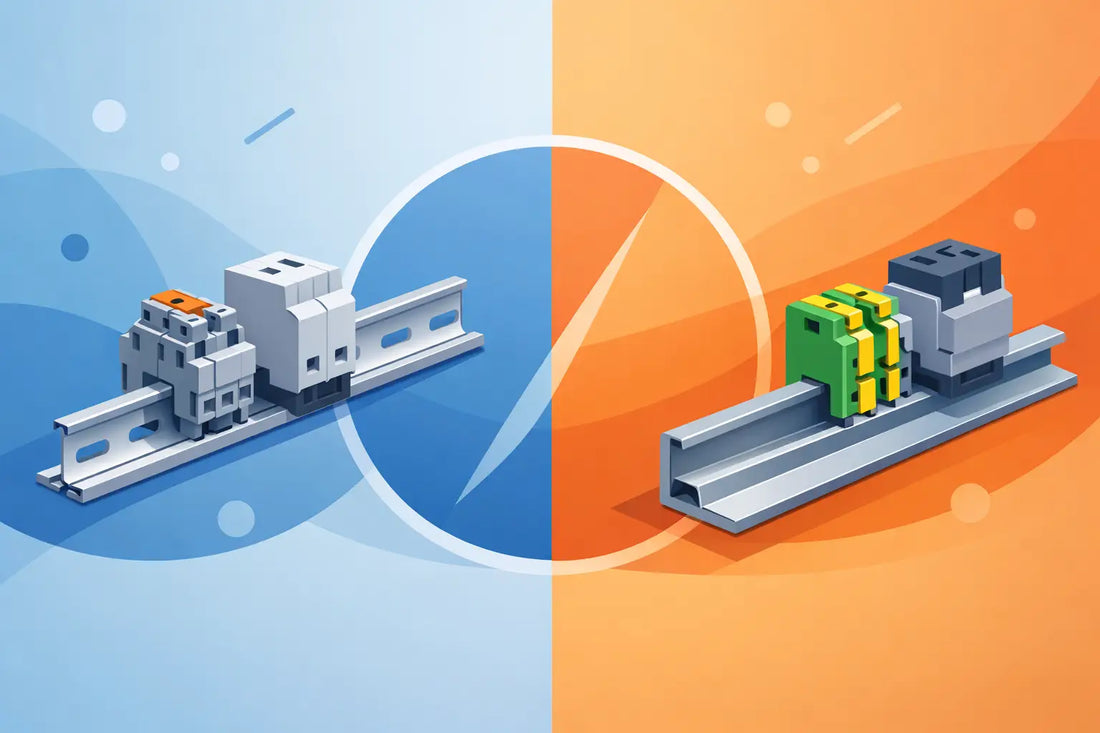 DIN rail vs G rail: which should you use?