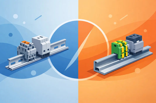 DIN rail vs G rail: which should you use?