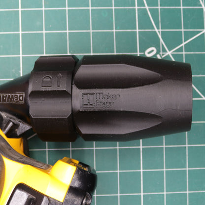 AirLock Dust Extraction Connector – Compatible with DeWalt Tools, DWV9000 Upgrade, Secure O-Ring Seal, Fits Standard 32mm ID Hose