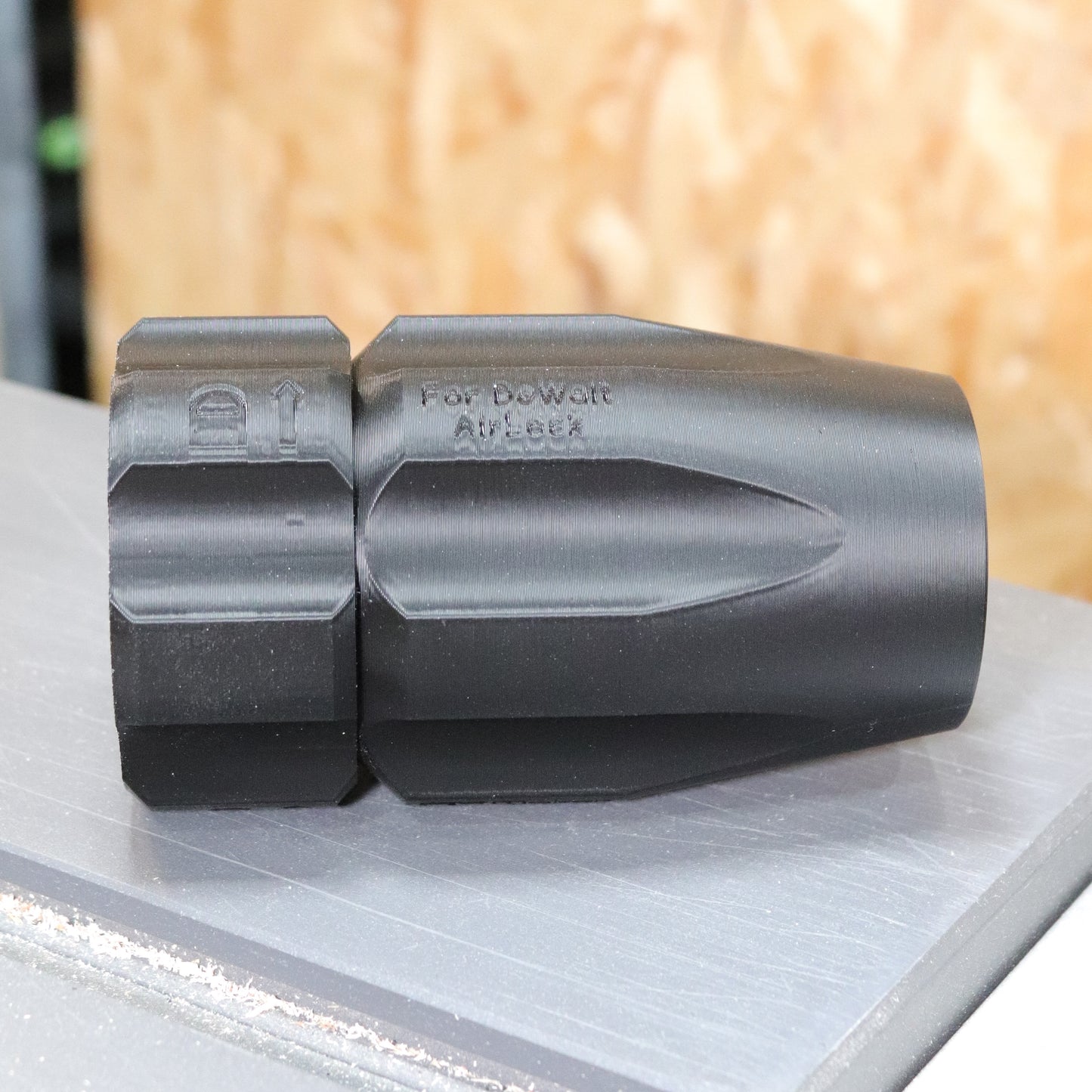 AirLock Dust Extraction Connector – Compatible with DeWalt Tools, DWV9000 Upgrade, Secure O-Ring Seal, Fits Standard 32mm ID Hose