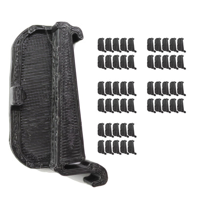 50pcs DIN Rail Clip for Wago 221-2411 Inline Connector